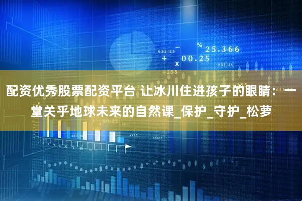 配资优秀股票配资平台 让冰川住进孩子的眼睛：一堂关乎地球未来的自然课_保护_守护_松萝